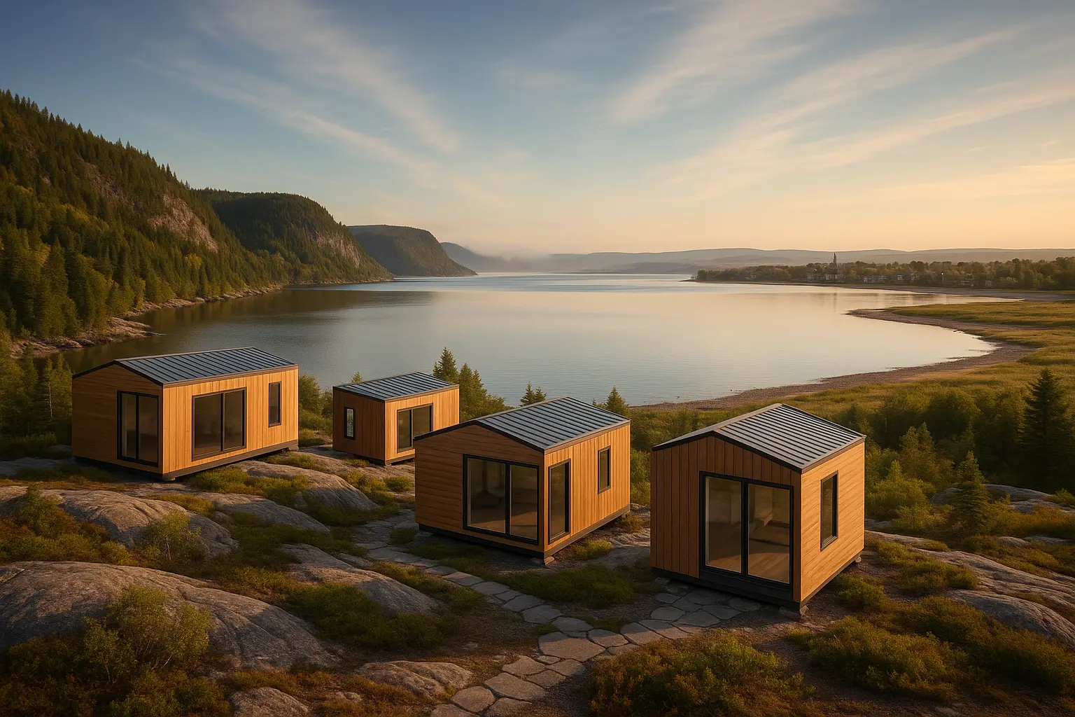 Maisons usinées Saguenay Lac-Saint-Jean