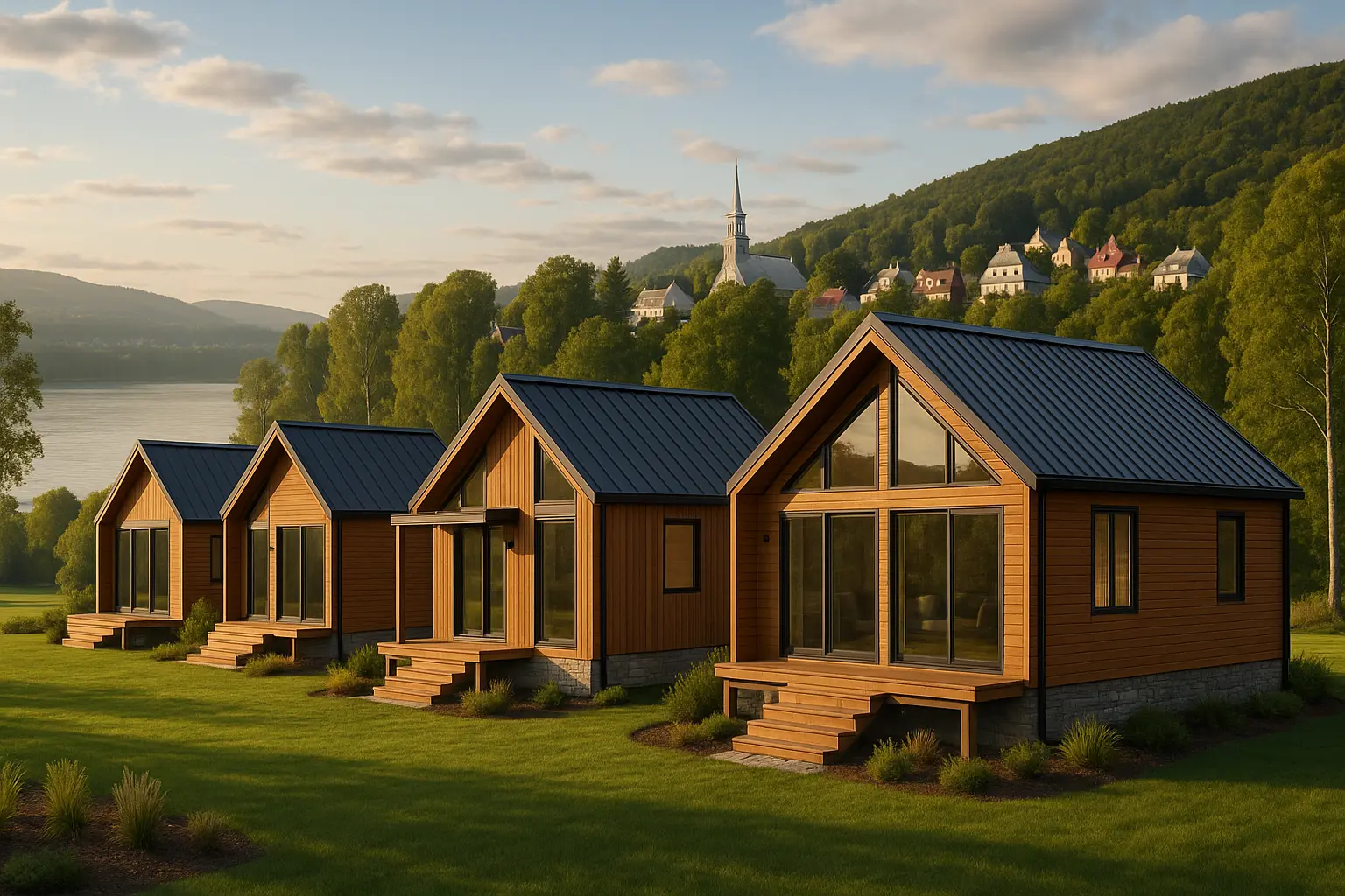 Maisons usinées à Château-Richer