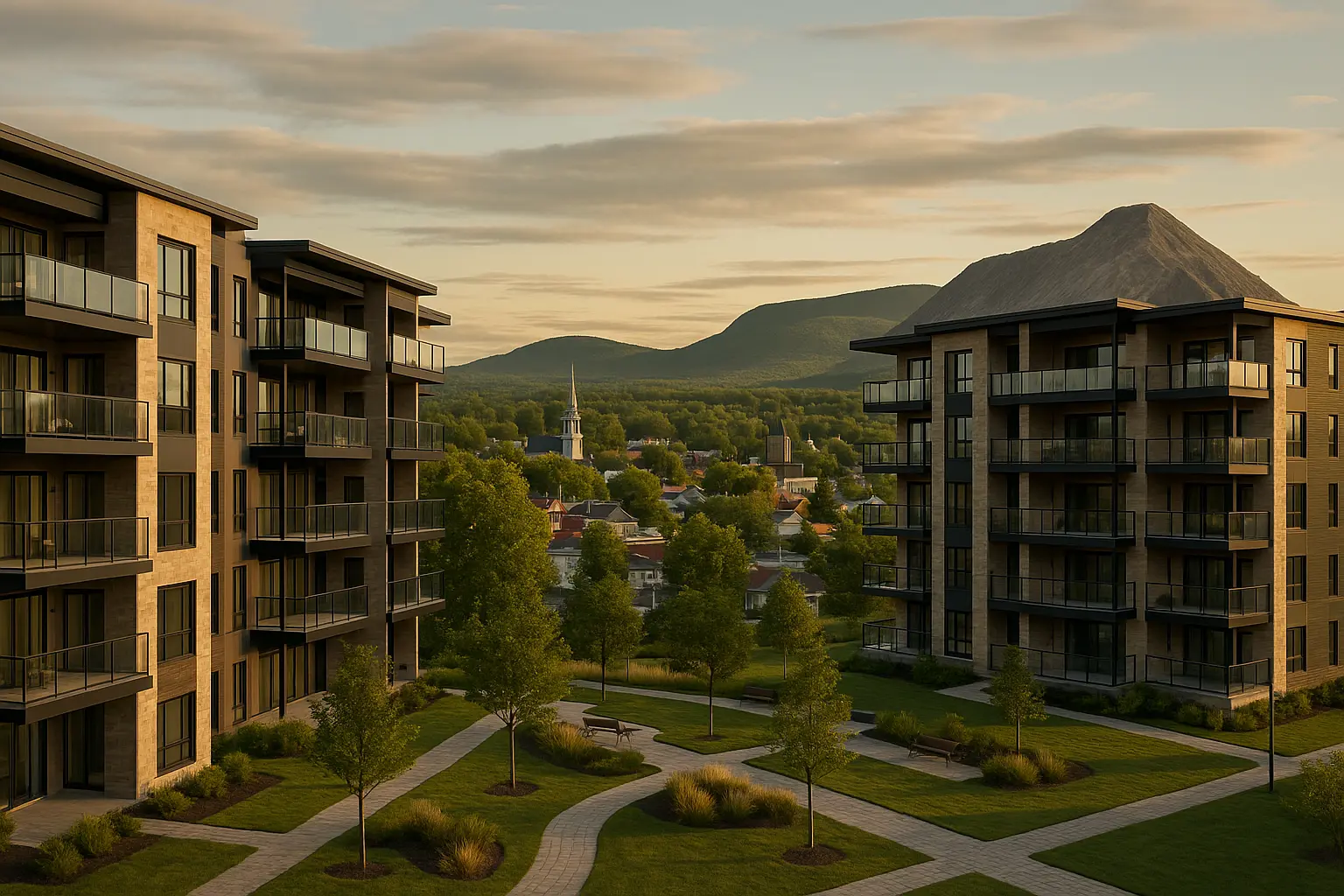 Condos neufs à vendre à Asbestos