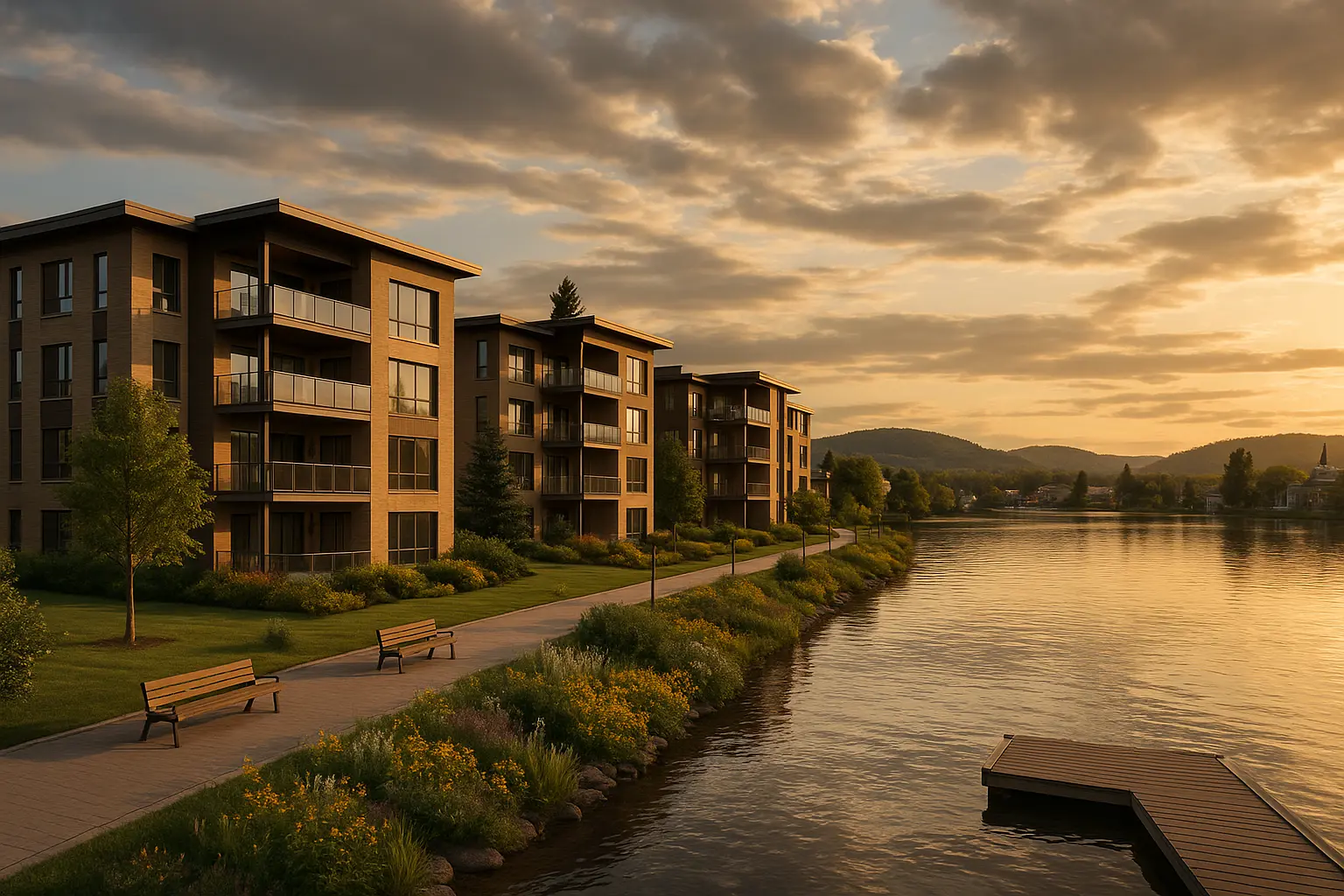 Condos neufs à louer à Maniwaki