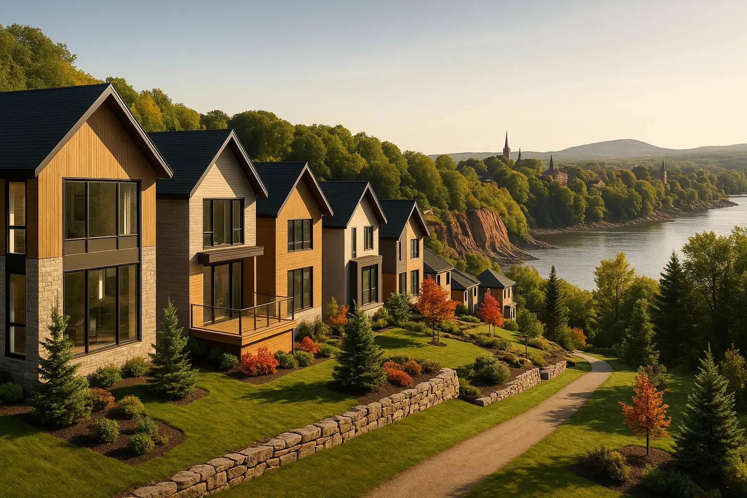 Maisons neuves à Cap-Rouge