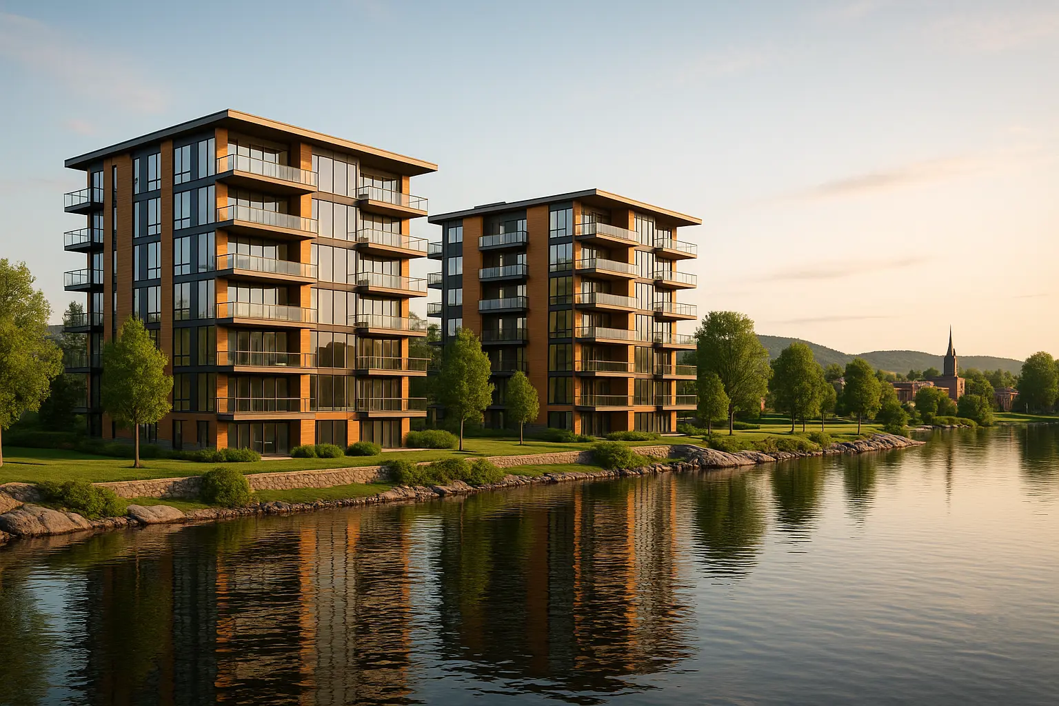 Condos neufs à louer à Grand-Mère