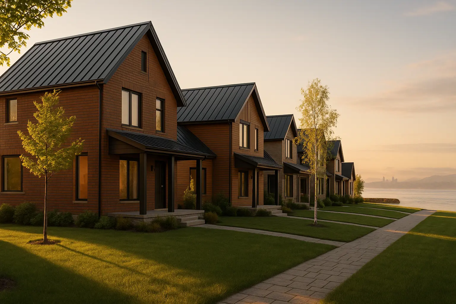 Maisons neuves à Saint-Romuald