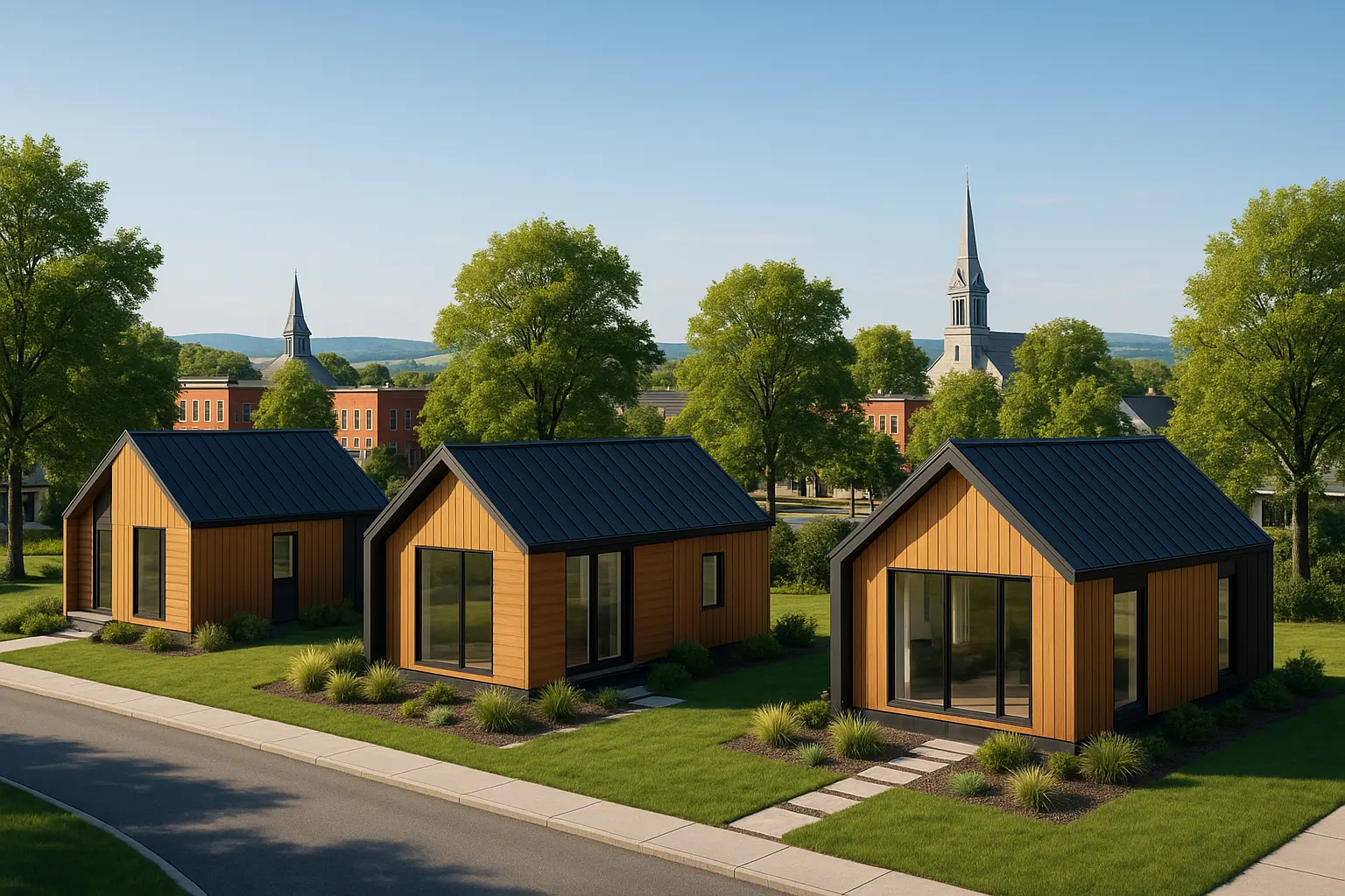 Maisons usinées à Victoriaville