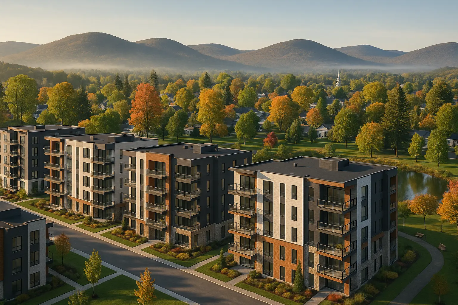 Condos neufs à louer à Rawdon