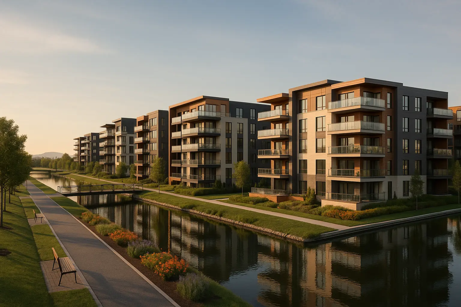 Condos neufs à louer à Bois-Franc