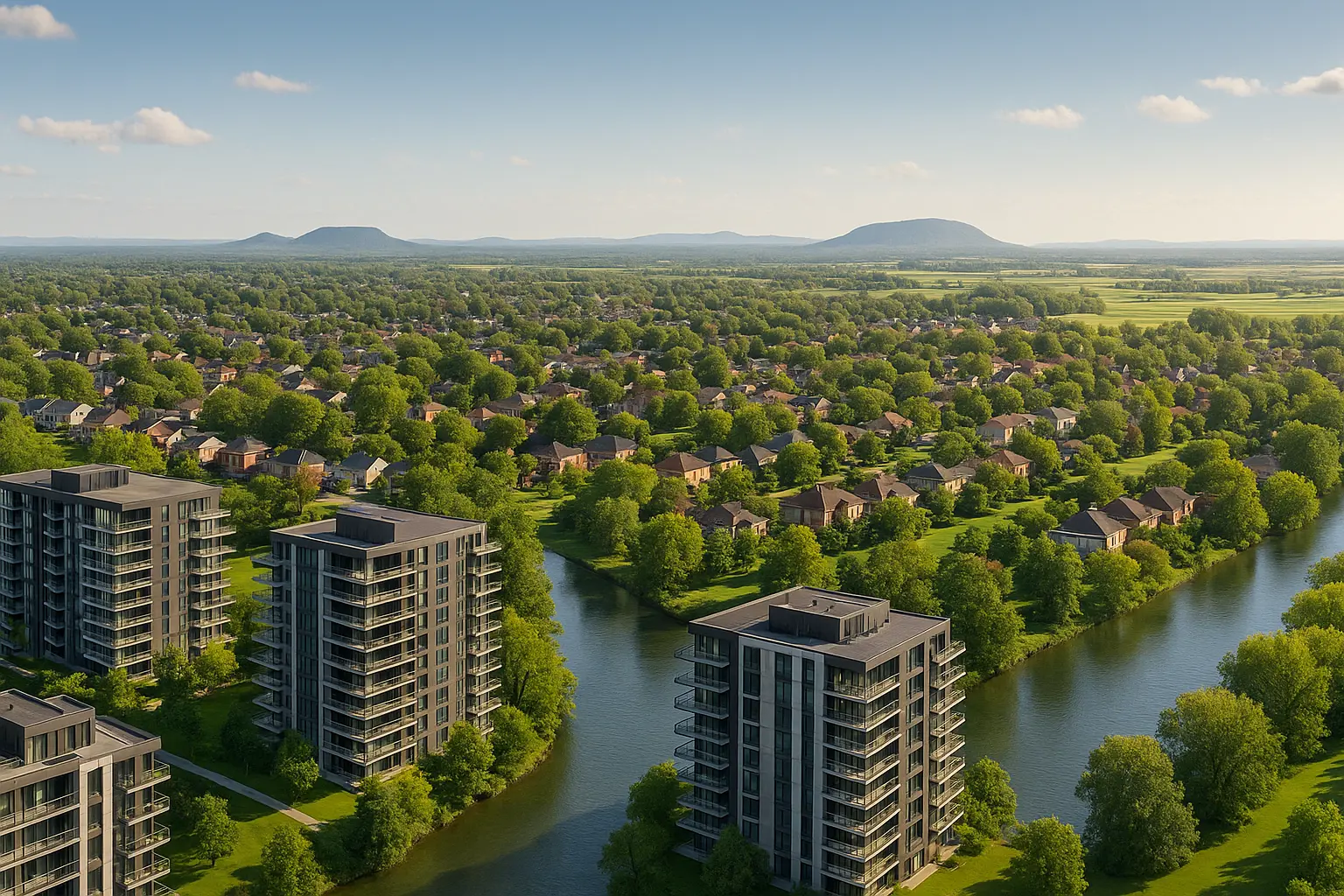 Condos neufs à vendre en Montérégie