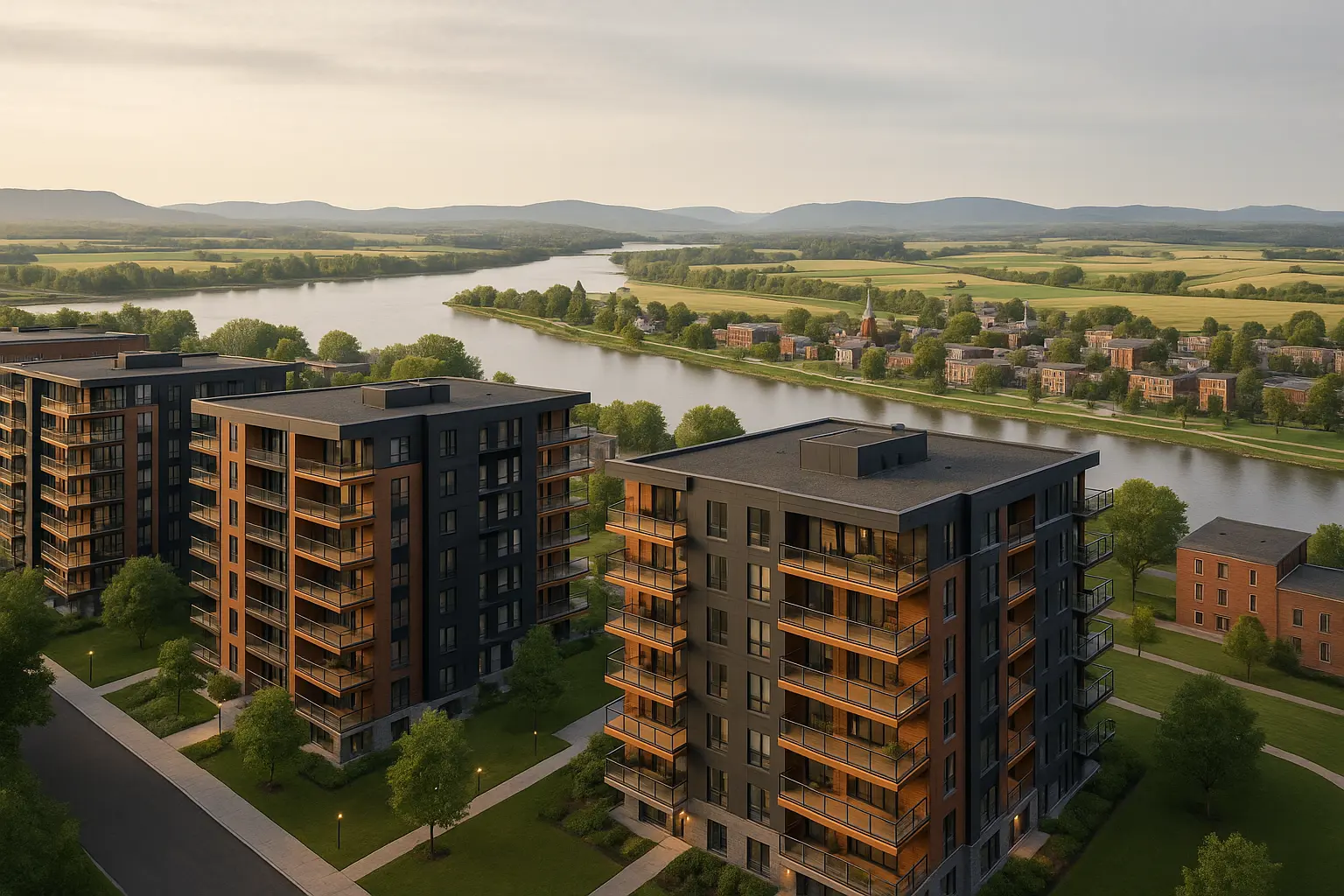 Condos neufs à vendre Centre-du-Québec