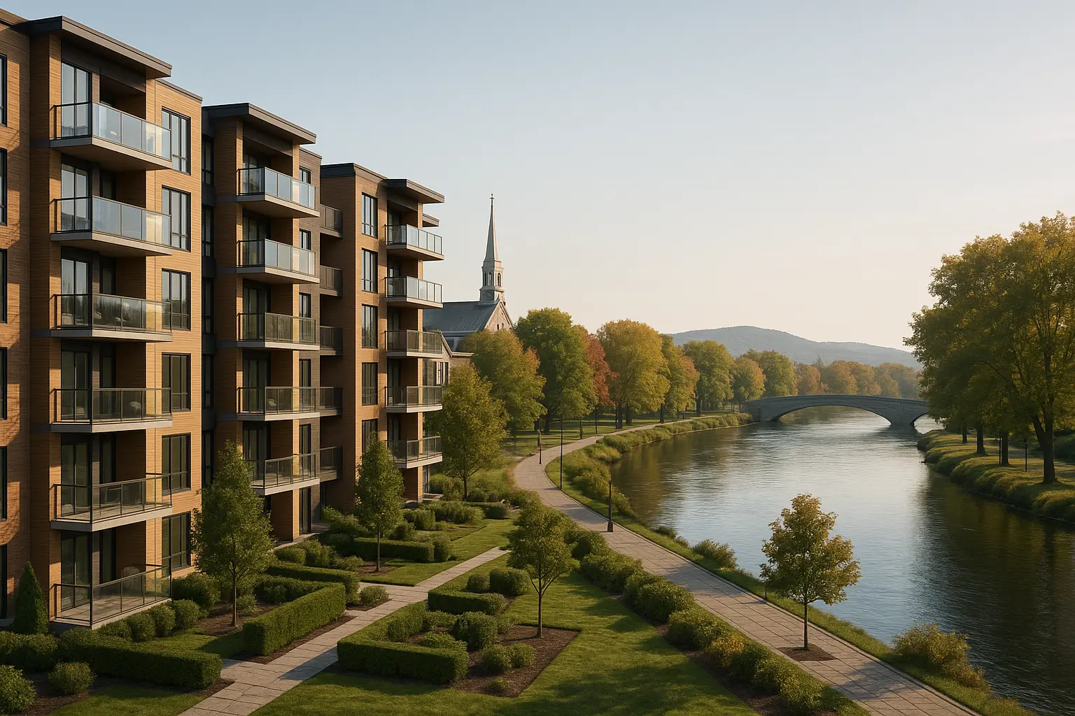 Condos neufs à louer à Saint-Charles-Borromée