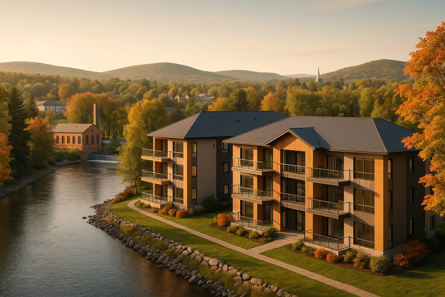 Condos neufs à Kingsey Falls