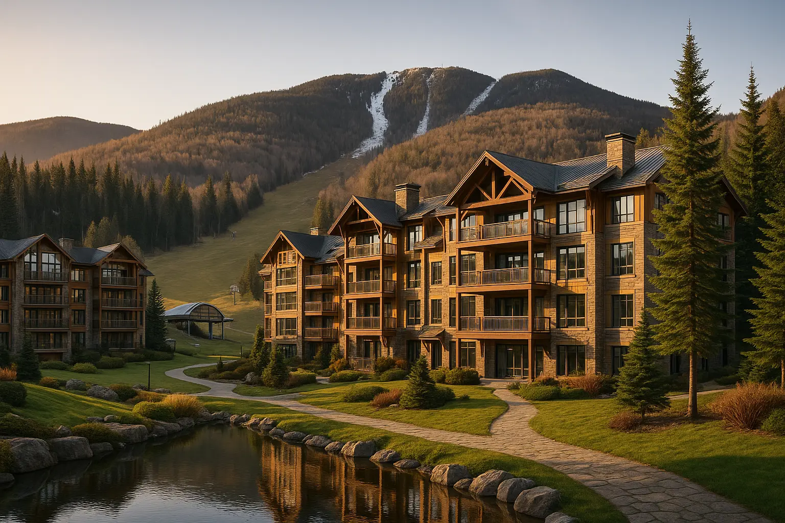 Condos neufs à Mont-Tremblant