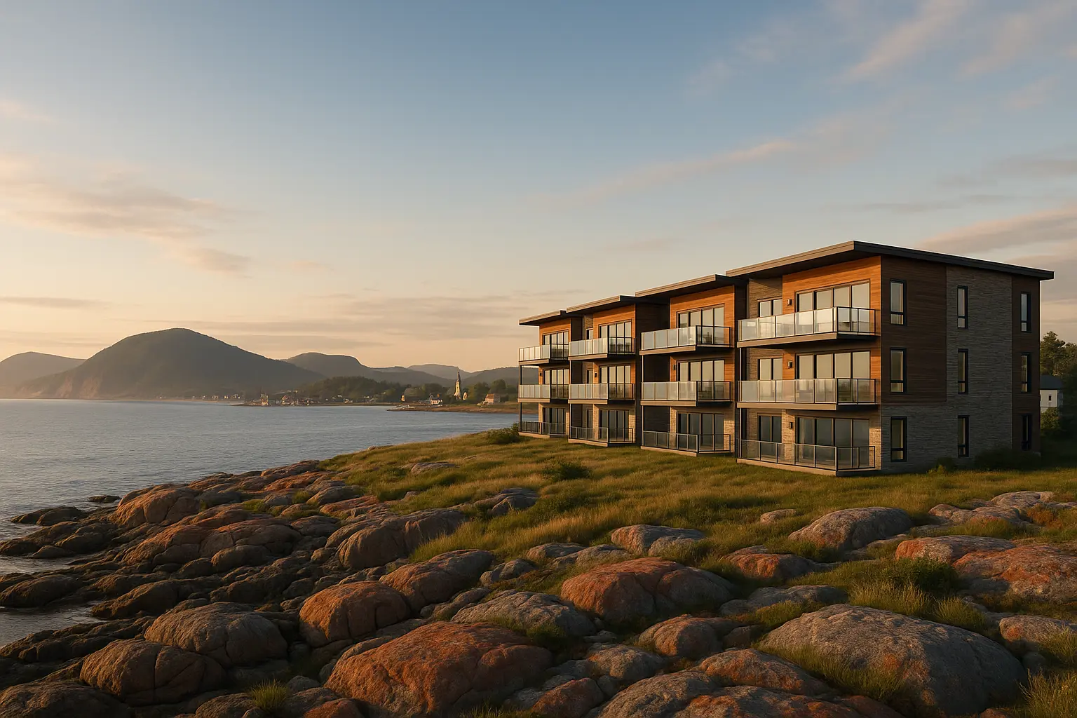 Condos neufs à louer Gaspésie Îles-de-la-Madeleine
